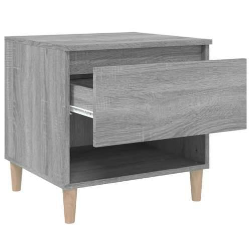 Noćni ormarići 2 kom boja hrasta 50x46x50cm konstruirano drvo - Sivi hrast sonoma 2 Cijena