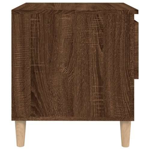 Noćni ormarići 2 kom Smeđi hrasta 50x46x50 cm konstruirano drvo - Smeđi hrast 2 Cijena
