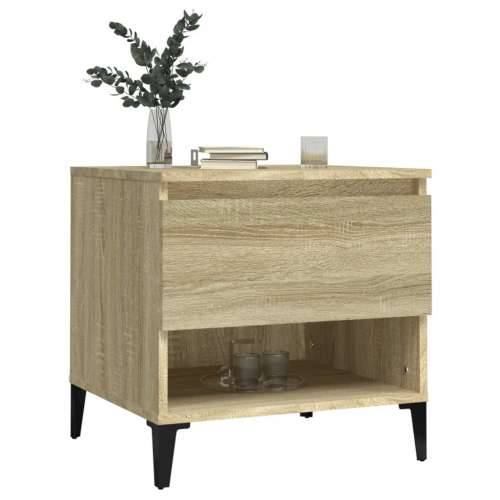 Bočni stolići 2 kom boja hrasta 50x46x50 cm konstruirano drvo sonoma hrast 2 Cijena