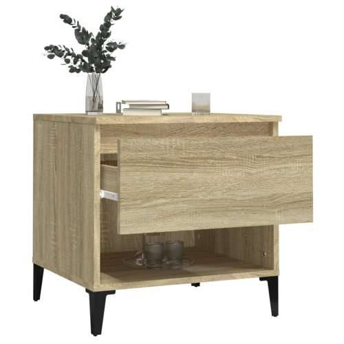 Bočni stolići 2 kom boja hrasta 50x46x50 cm konstruirano drvo sonoma hrast 2 Cijena