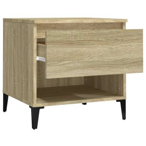 Bočni stolići 2 kom boja hrasta 50x46x50 cm konstruirano drvo sonoma hrast 2 Cijena