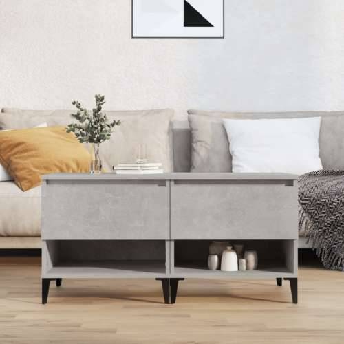 Bočni stolići 2 kom boja betona 50x46x50 cm konstruirano drvo Beton siva 2 Cijena