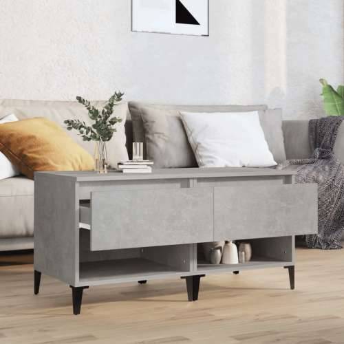 Bočni stolići 2 kom boja betona 50x46x50 cm konstruirano drvo Beton siva 2 Cijena