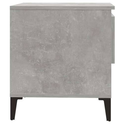 Bočni stolići 2 kom boja betona 50x46x50 cm konstruirano drvo Beton siva 2 Cijena