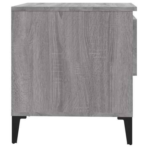 Bočni stolići 2 kom boja hrasta 50x46x50 cm konstruirano drvo Sivi hrast sonoma 2 Cijena