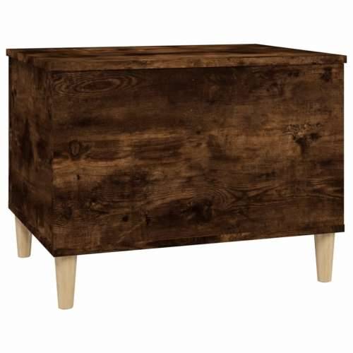 Stolić za kavu boja hrasta 60x44,5x45 cm konstruirano drvo - Dimljeni hrast 1 60 cm Cijena