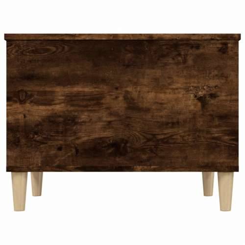 Stolić za kavu boja hrasta 60x44,5x45 cm konstruirano drvo - Dimljeni hrast 1 60 cm Cijena