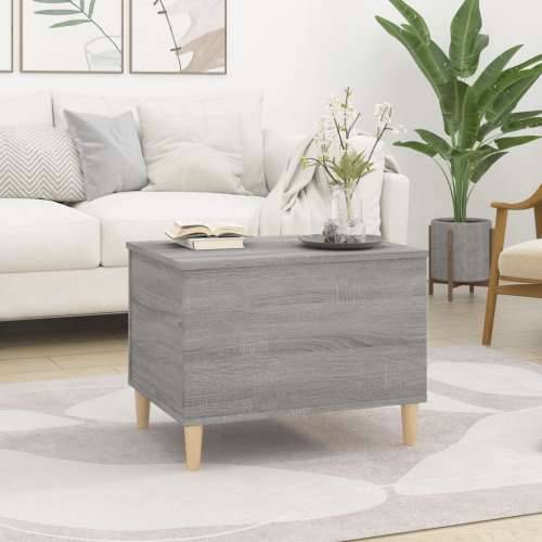 Stolić za kavu boja sonome 60x44,5x45 cm konstruirano drvo - Sivi hrast sonoma 1 60 cm Cijena