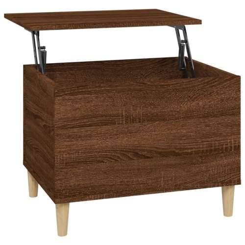 Stolić za kavu Smeđi hrasta 60 x 44,5 x 45 cm konstruirano drvo - Smeđi hrast 1 60 cm Cijena
