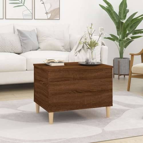 Stolić za kavu Smeđi hrasta 60 x 44,5 x 45 cm konstruirano drvo - Smeđi hrast 1 60 cm Cijena
