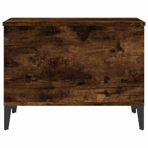 Stolić za kavu boja hrasta 60x44,5x45 cm konstruirano drvo - Dimljeni hrast 1 60 cm Cijena
