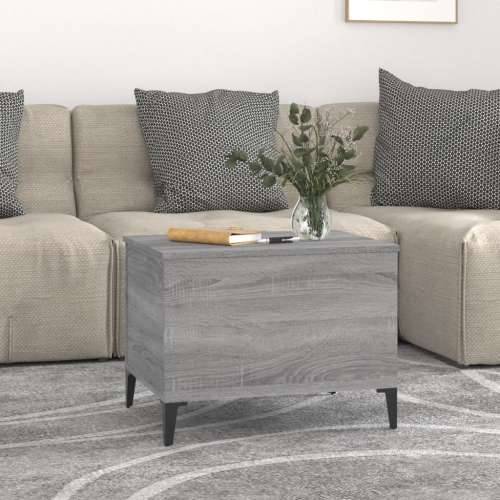 Stolić za kavu boja hrasta 60 x 44,5 x 45 cm konstruirano drvo - Sivi hrast sonoma 1 60 cm Cijena