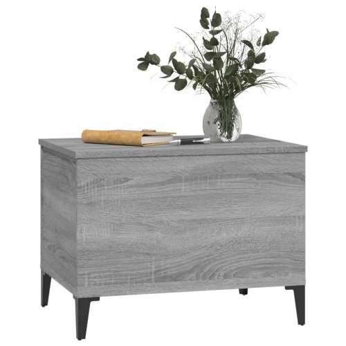 Stolić za kavu boja hrasta 60 x 44,5 x 45 cm konstruirano drvo - Sivi hrast sonoma 1 60 cm Cijena