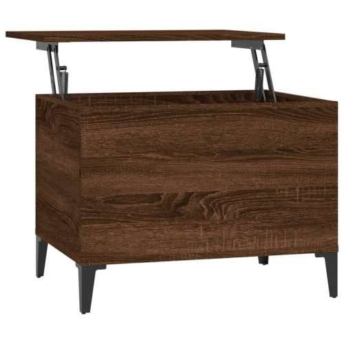 Stolić za kavu Smeđi hrasta 60 x 44,5 x 45 cm konstruirano drvo - Smeđi hrast 1 60 cm Cijena