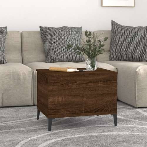 Stolić za kavu Smeđi hrasta 60 x 44,5 x 45 cm konstruirano drvo - Smeđi hrast 1 60 cm Cijena