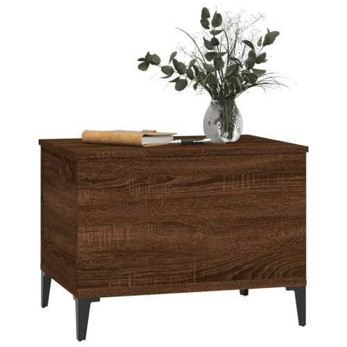 Stolić za kavu Smeđi hrasta 60 x 44,5 x 45 cm konstruirano drvo - Smeđi hrast 1 60 cm Cijena