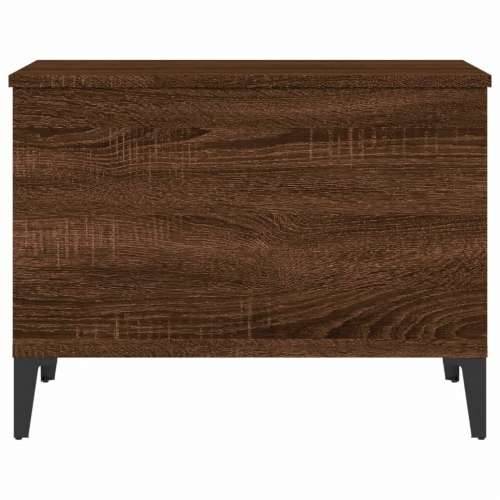Stolić za kavu Smeđi hrasta 60 x 44,5 x 45 cm konstruirano drvo - Smeđi hrast 1 60 cm Cijena