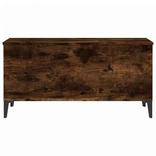 Stolić za kavu boja hrasta 90 x 44,5 x 45 cm konstruirano drvo - Dimljeni hrast 1 90 cm Cijena