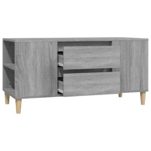 TV ormarić boja sivog sonome 102x44,5x50 cm konstruirano drvo - Sivi hrast sonoma 1 Cijena