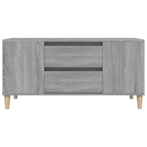 TV ormarić boja sivog sonome 102x44,5x50 cm konstruirano drvo - Sivi hrast sonoma 1 Cijena