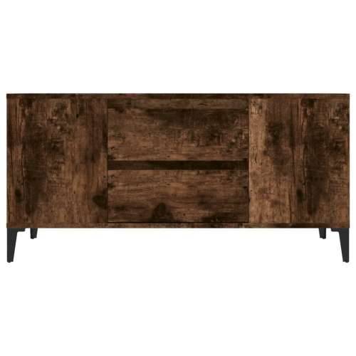 TV ormarić boja hrasta 102x44,5x50 cm konstruirano drvo - Dimljeni hrast 1 Cijena