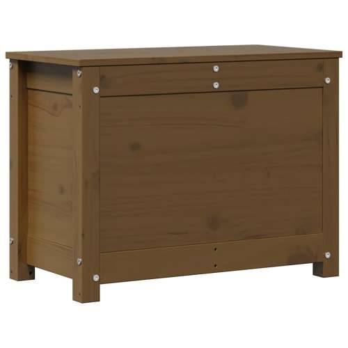 Kutija za pohranu boja meda 60x32x45,5 cm od masivne borovine - boja meda 60 x 32 x 45.5 cm 1 Cijena