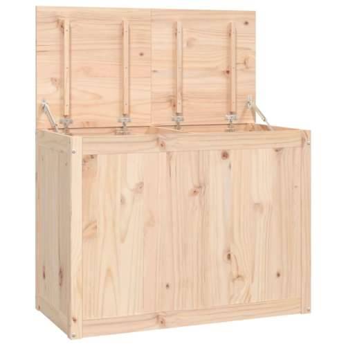 Kutija za rublje 88,5x44x66 cm od masivne borovine - Prirodna 88.5 x 44 x 66 cm 1 Cijena