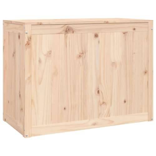 Kutija za rublje 88,5x44x66 cm od masivne borovine - Prirodna 88.5 x 44 x 66 cm 1 Cijena