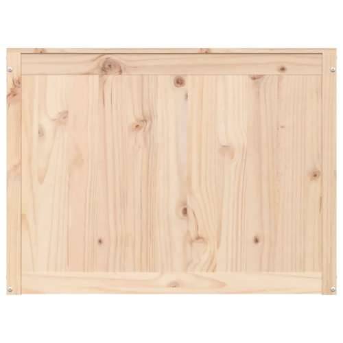 Kutija za rublje 88,5x44x66 cm od masivne borovine - Prirodna 88.5 x 44 x 66 cm 1 Cijena