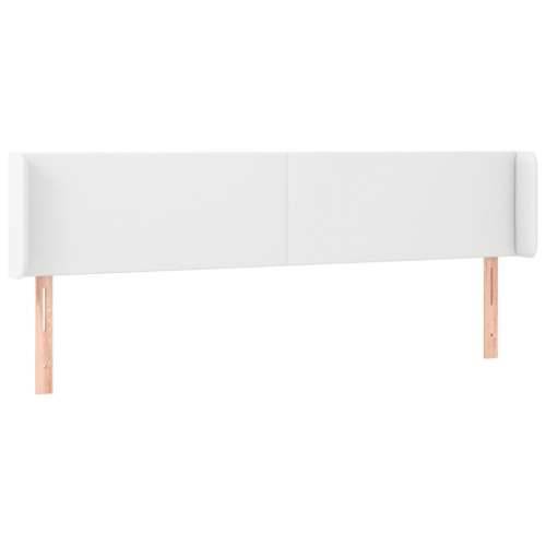 LED uzglavlje bijelo 203x16x78/88 cm od umjetne kože - Bijela 203 x 16 x 78/88 cm 1 Cijena