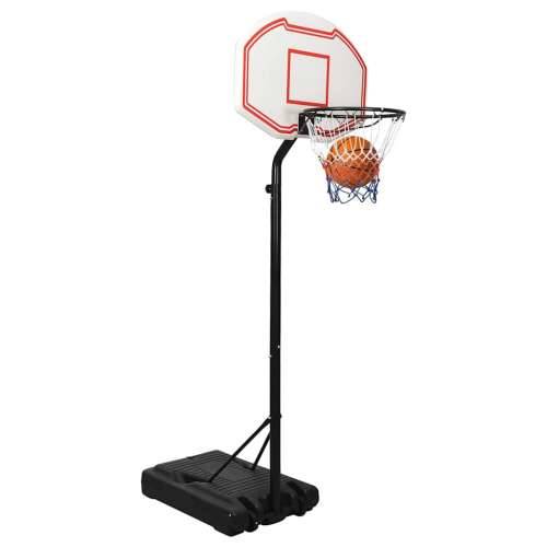 Košarkaški stalak bijeli 237 - 307 cm od polietilena - Bijela Cijena