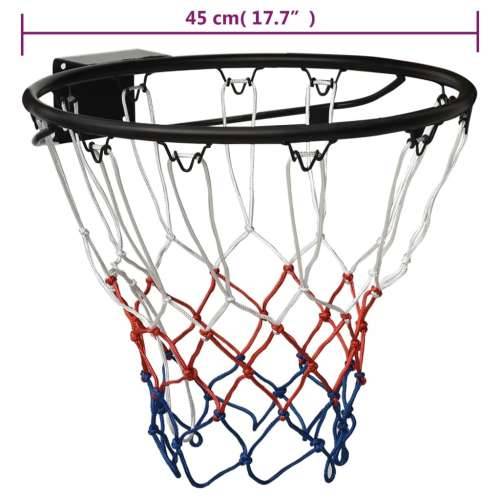 Košarkaški obruč crni 45 cm čelični Cijena