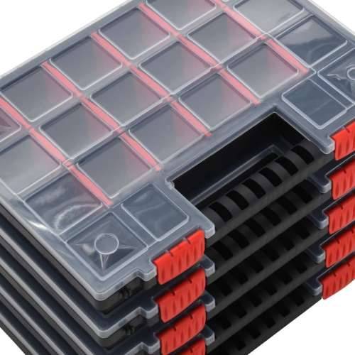 Kutije za razvrstavanje 10 kom 34,5 x 25 x 5 cm polipropilen - 10 1 15 pregrada Cijena