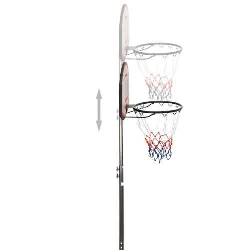 Košarkaški stalak crni 216 - 250 cm od polietilena - Crna Cijena