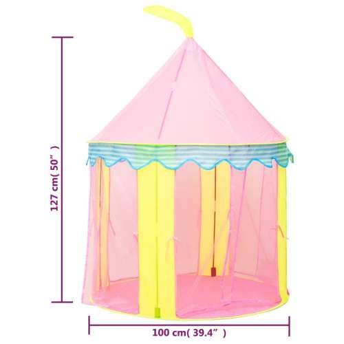Dječji šator za igru ružičasti 100 x 100 x 127 cm Cijena