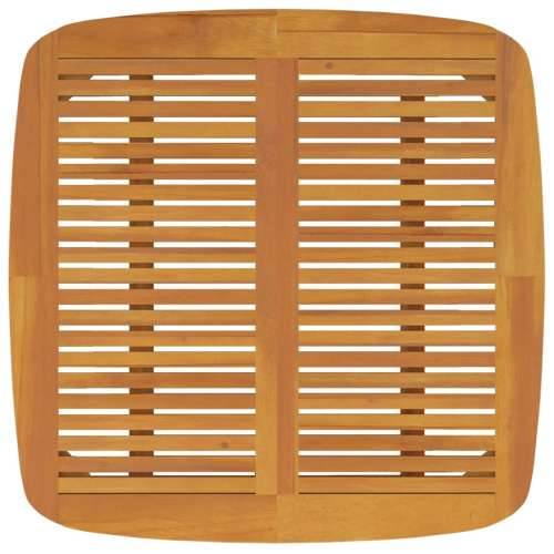 Vrtna garnitura - 5-dijelni vrtni blagovaonski set od masivnog bagremovog drva - Dužina stola 85 cm 4 Cijena