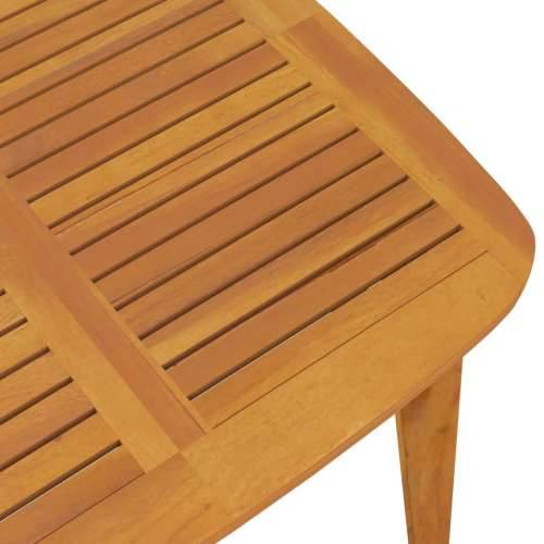 Vrtna garnitura - 5-dijelni vrtni blagovaonski set od masivnog bagremovog drva - Dužina stola 110 cm 4 Cijena