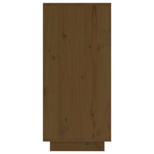 Komoda smeđa boja meda 60 x 34 x 75 cm od masivne borovine - boja meda 1 Cijena