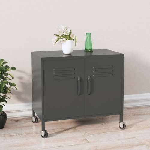 Ormarić za pohranu antracit 60 x 35 x 56 cm čelični - Antracit 1 Cijena