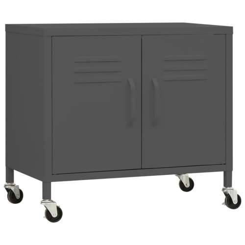 Ormarić za pohranu antracit 60 x 35 x 56 cm čelični - Antracit 1 Cijena