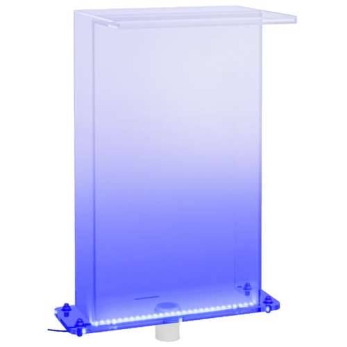 Fontana za bazen s RGB LED svjetlima akrilna 51 cm Cijena