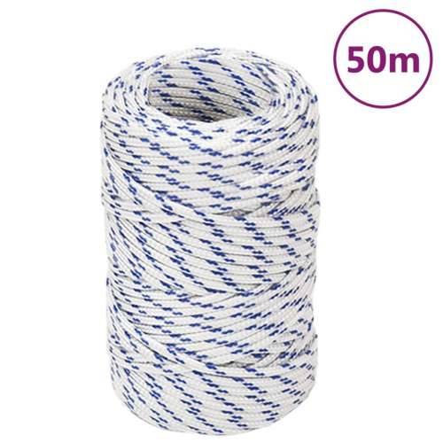 Brodski konop bijeli 2 mm 50 m od polipropilena - Bijela i plava 1 50 m 2 mm Cijena