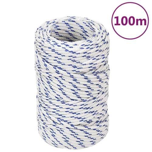 Brodski konop bijeli 2 mm 100 m od polipropilena - Bijela i plava 1 100 m 2 mm Cijena