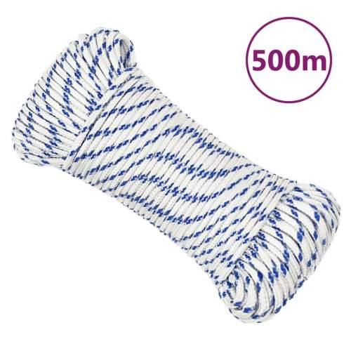 Brodski konop bijeli 3 mm 500 m od polipropilena - Bijela i plava 1 500 m 3 mm Cijena
