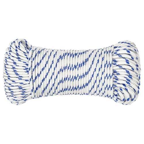 Brodski konop bijeli 4 mm 100 m od polipropilena - Bijela i plava 1 100 m 4 mm Cijena