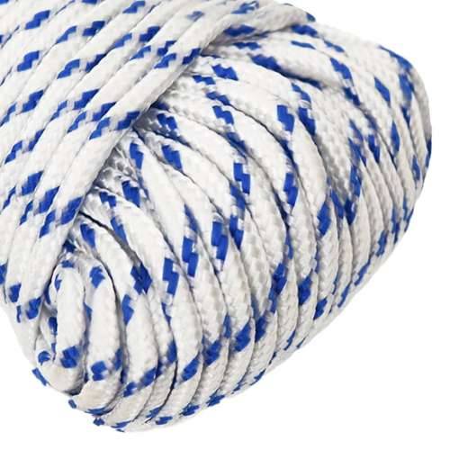 Brodski konop bijeli 4 mm 250 m od polipropilena - Bijela i plava 1 250 m 4 mm Cijena
