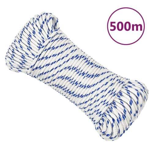 Brodski konop bijeli 5 mm 500 m od polipropilena - Bijela i plava 1 500 m 5 mm Cijena