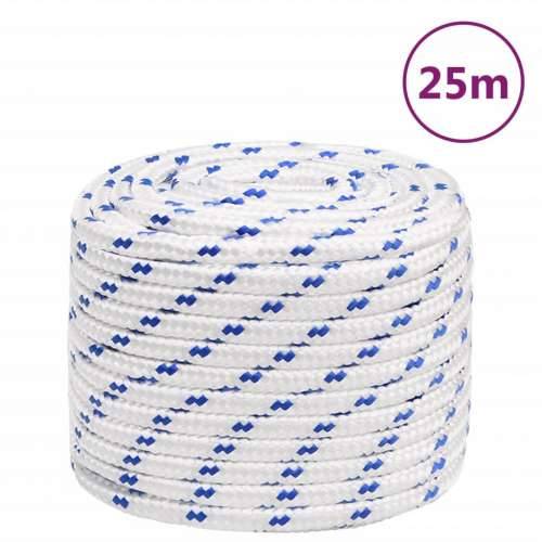 Brodski konop bijeli 16 mm 25 m od polipropilena - Bijela i plava 1 25 m 16 mm Cijena