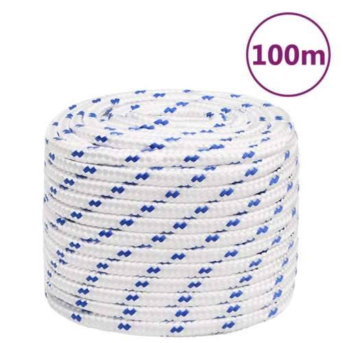 Brodski konop bijeli 18 mm 100 m od polipropilena - Bijela i plava 1 100 m 18 mm Cijena