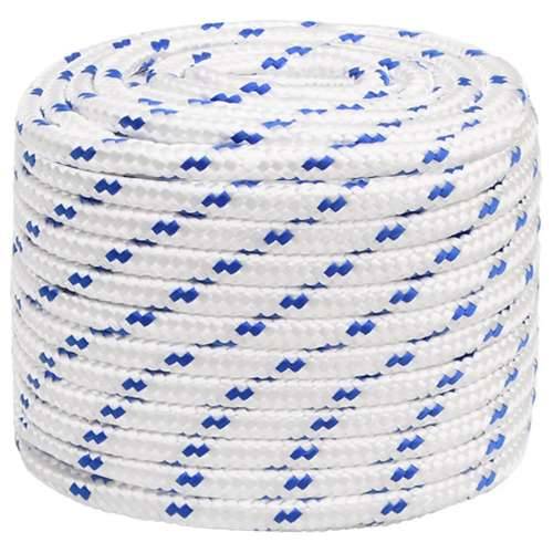 Brodski konop bijeli 18 mm 100 m od polipropilena - Bijela i plava 1 100 m 18 mm Cijena